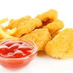 Chicken Nuggets mit Pommes